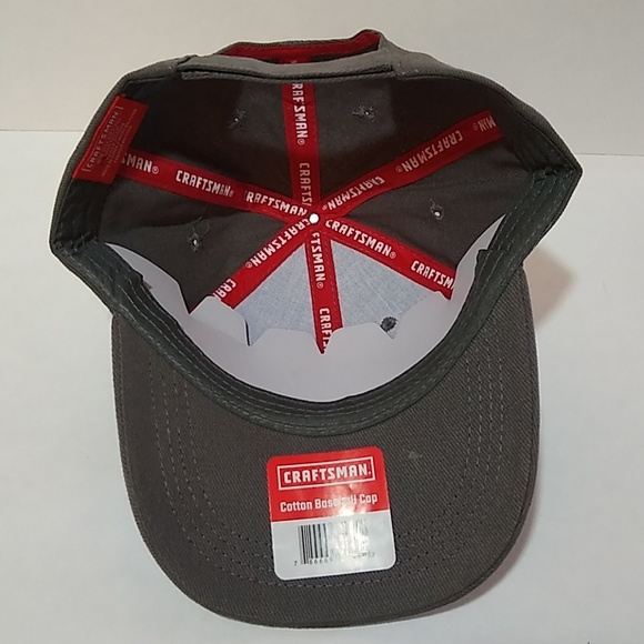 Craftsman Hat Baseball Cap Brand New Gray - Picture 5 of 5